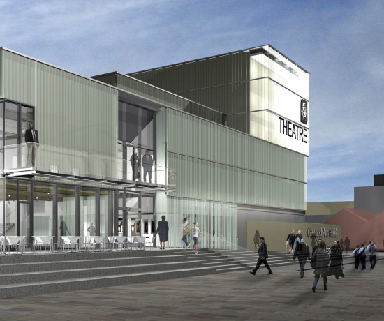 An artist's impression of the Beacon Arts Theatre