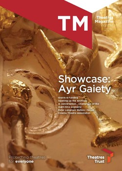 Front cover of Theatres Magazine: Issue 50 - Winter 2016 