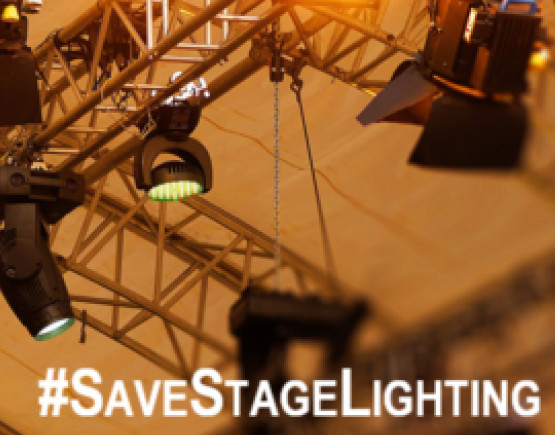 Lead image for the Association of Lighting Designers Save Stage Lighting campaign, 2018