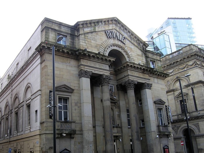 Facade of Theatre Royal Manchester.