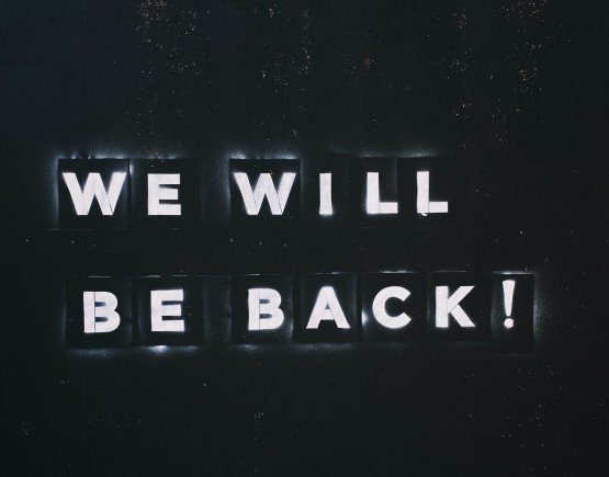 We will be back