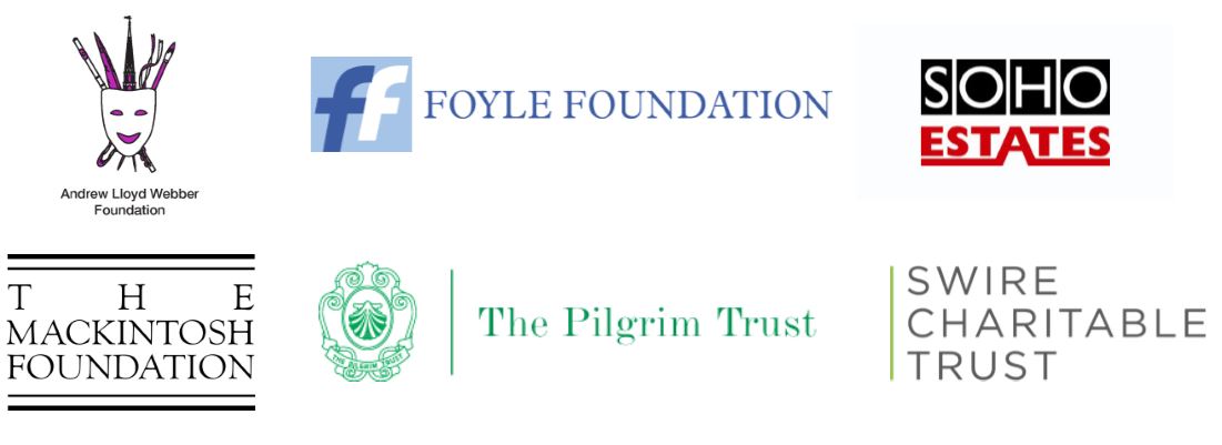 Theatre Reopening Fund funders logos