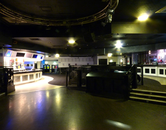 The auditorium of Dundee King's Theatre converted into nightclub use