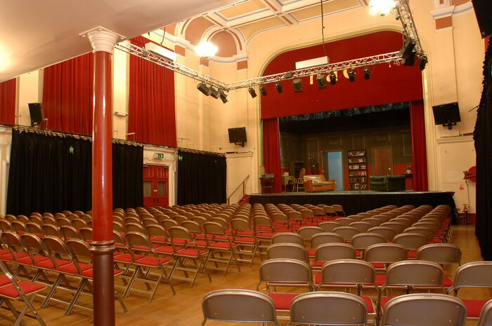 Auditorium of Netherton Arts Centre.