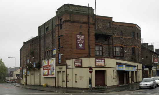The exterior of Garston Empire.