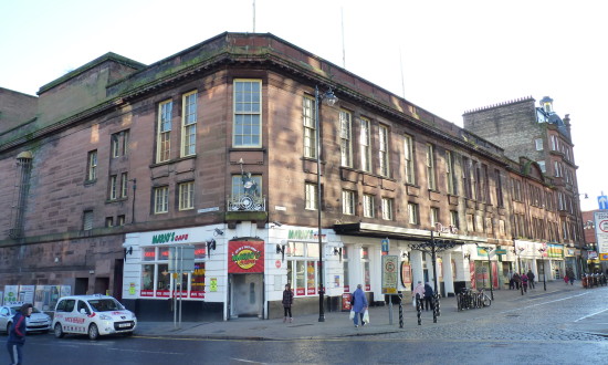 Exterior of Dundee Kings, the ground floor units are in alternative use.    