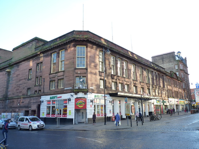Exterior of Dundee Kings, the ground floor units are in alternative use.    