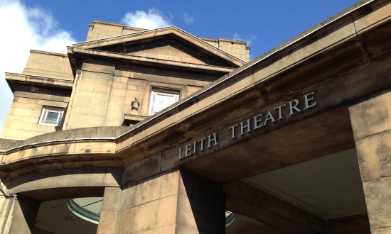 Entrance to Leith Theatre. 