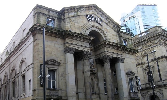 Facade of Theatre Royal Manchester.