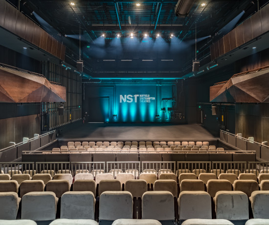 Auditorium seating in the NST City theatre.