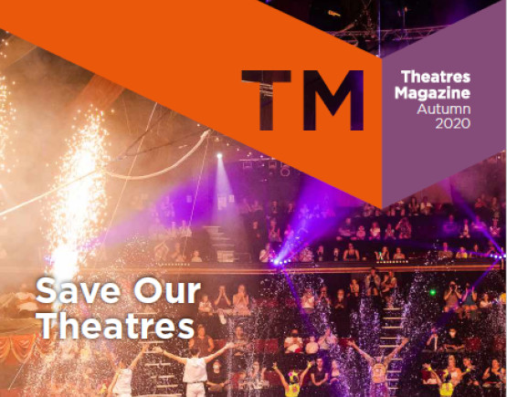 Autumn 2020 Theatres Magazine front cover