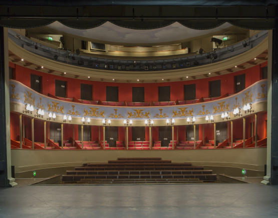 Auditorium of Theatre Royal Bury St Edmunds