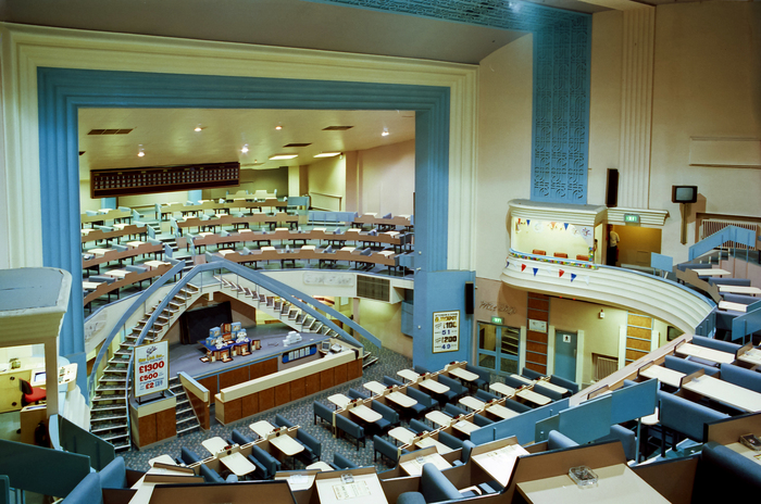 Auditorium of Dudley Hippodrome in use as a bingo hall