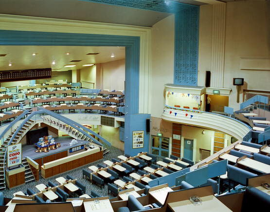 Auditorium of Dudley Hippodrome in use as a bingo hall