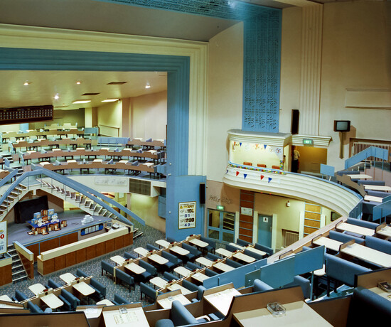 Auditorium of Dudley Hippodrome in use as a bingo hall