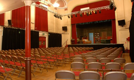Auditorium of Netherton Arts Centre.