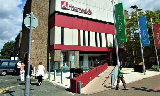 Exterior of Thameside Theatre, Grays.