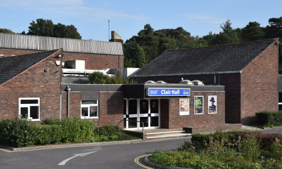 The exterior of Clair Hall.