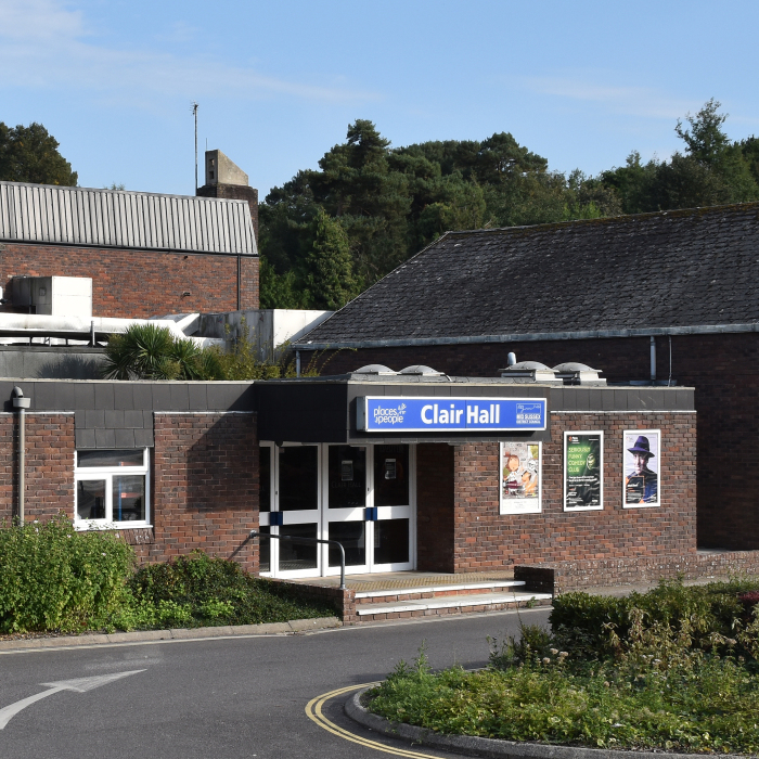 The exterior of Clair Hall.