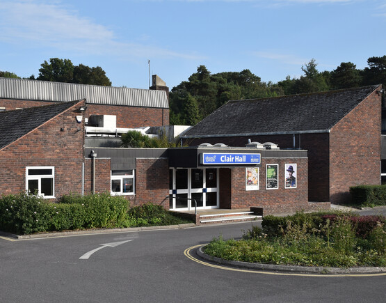 The exterior of Clair Hall.