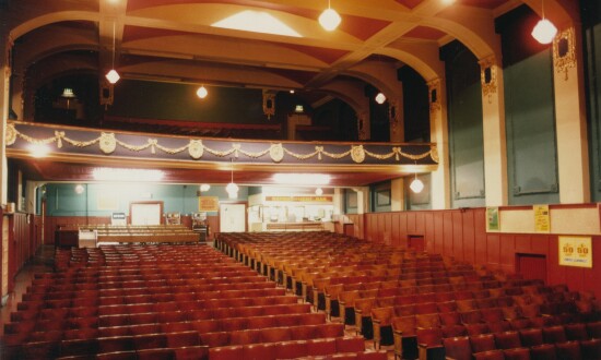 Auditorium of the Imperial Theatre Walsall.