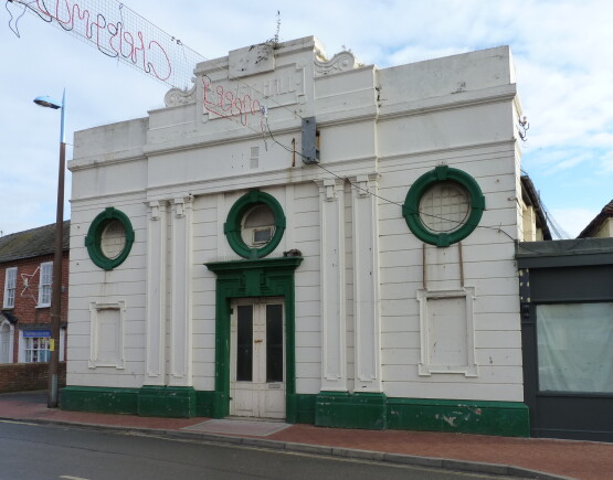 Exterior of Selsey Pavilion
