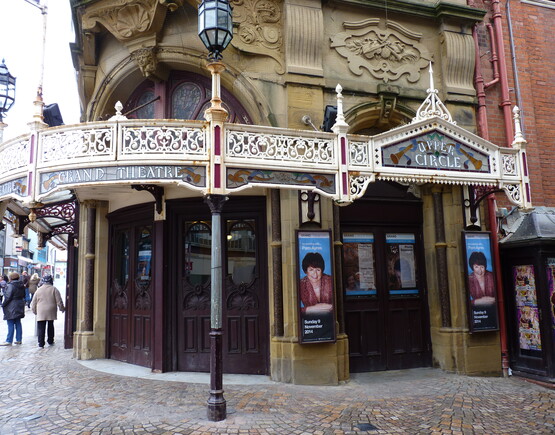 Entrance to Blackpool Grand
