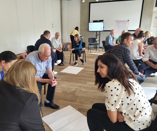 Group of people at an away day