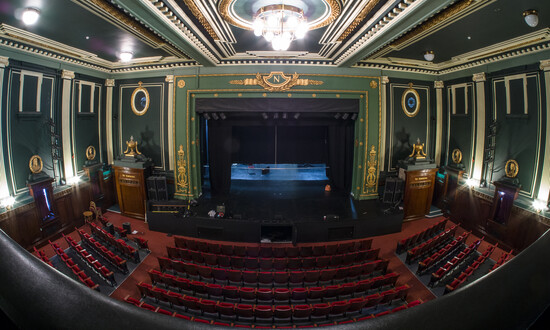 Auditorium of historic theatre, Epstein Theatre