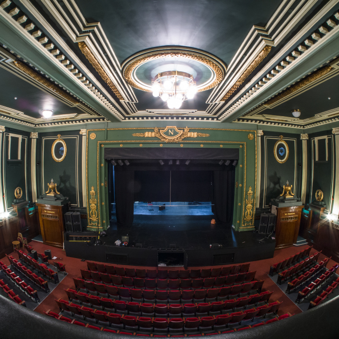 Auditorium of historic theatre, Epstein Theatre