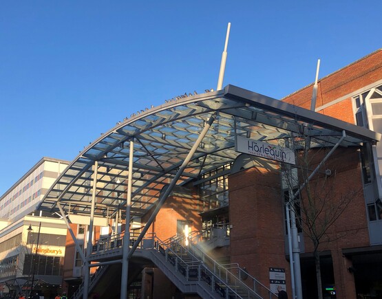 The Harlequin Theatre & Cinema Exterior