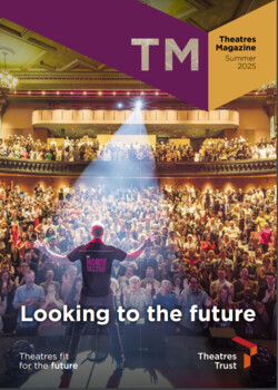 Magazine cover for Theatres Magazine Summer 25 issue