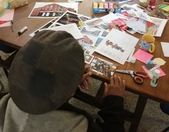 Creative workshop about Hulme Hippodrome