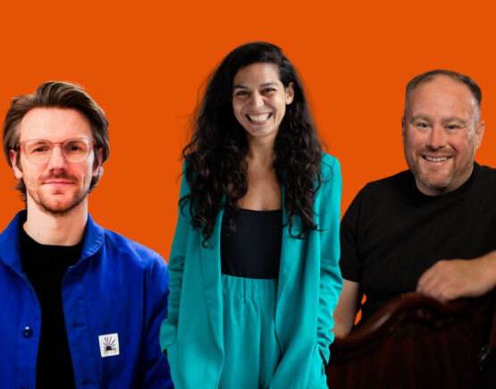 Headshots for Mark, Louisa and Adam