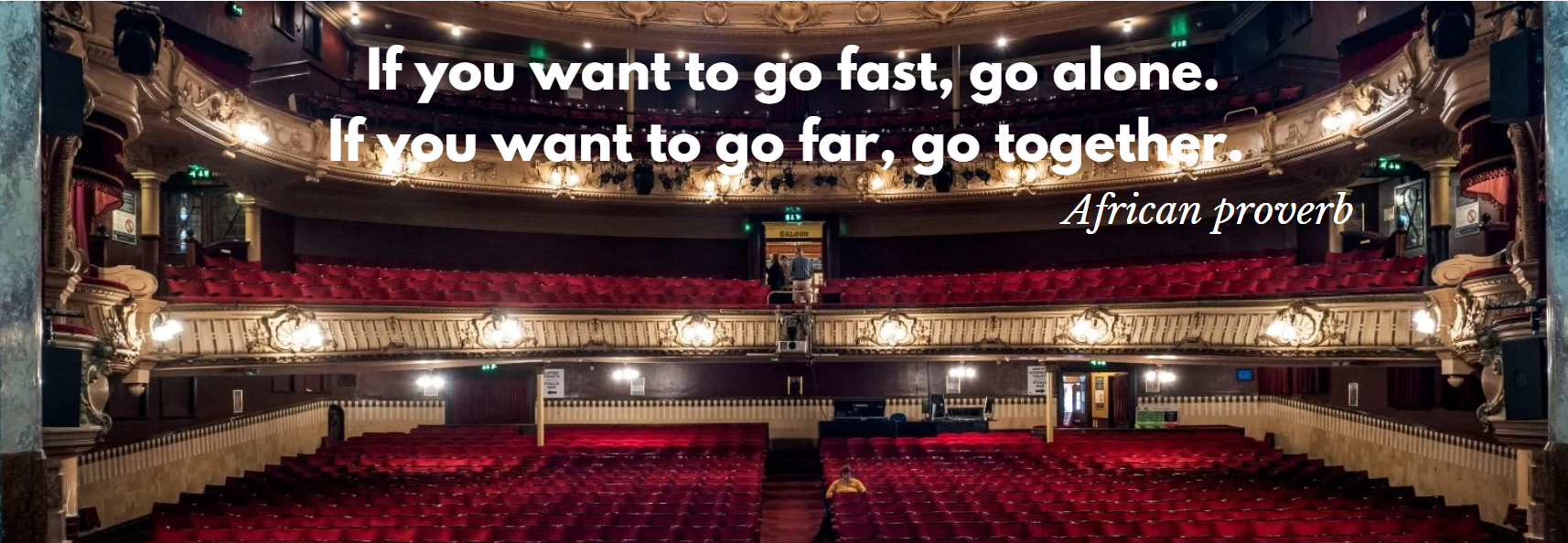 African Proverb Banner 