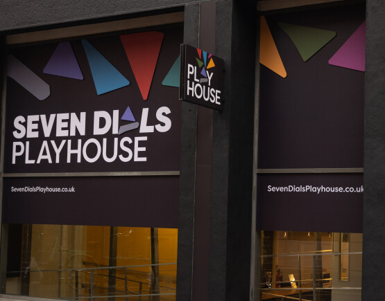 Exterior of Seven Dials Playhouse