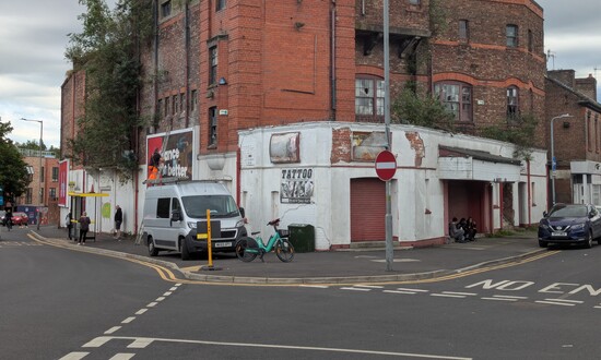 Exterior of Garston Empire in a worsening state.